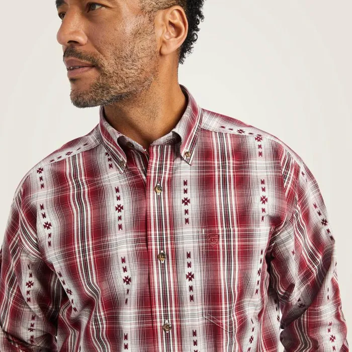Men Button Down Shirts Ariat Pro Series Wilfred Classic Fit Shirt Snow Bunting Men Button Down Shirts Ariat Pro Series Wilfred Classic Fit Shirt Snow Bunting