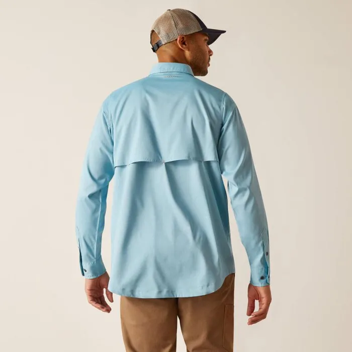 Men Button Down Shirts Ariat Rebar Made Tough VentTEK DuraStretch Work Shirt Bluejay Heather Men Button Down Shirts Ariat Rebar Made Tough VentTEK DuraStretch Work Shirt Bluejay Heather