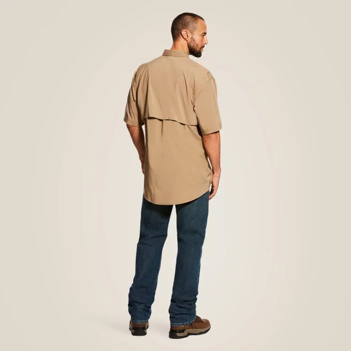 Men Button Down Shirts Ariat Rebar Made Tough VentTEK DuraStretch Work Shirt Khaki Men Button Down Shirts Ariat Rebar Made Tough VentTEK DuraStretch Work Shirt Khaki