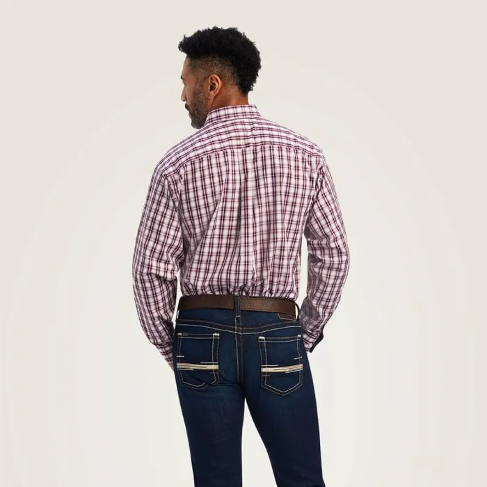 Men Button Down Shirts Ariat Wrinkle Free Darian Classic Fit Shirt White Men Button Down Shirts Ariat Wrinkle Free Darian Classic Fit Shirt White