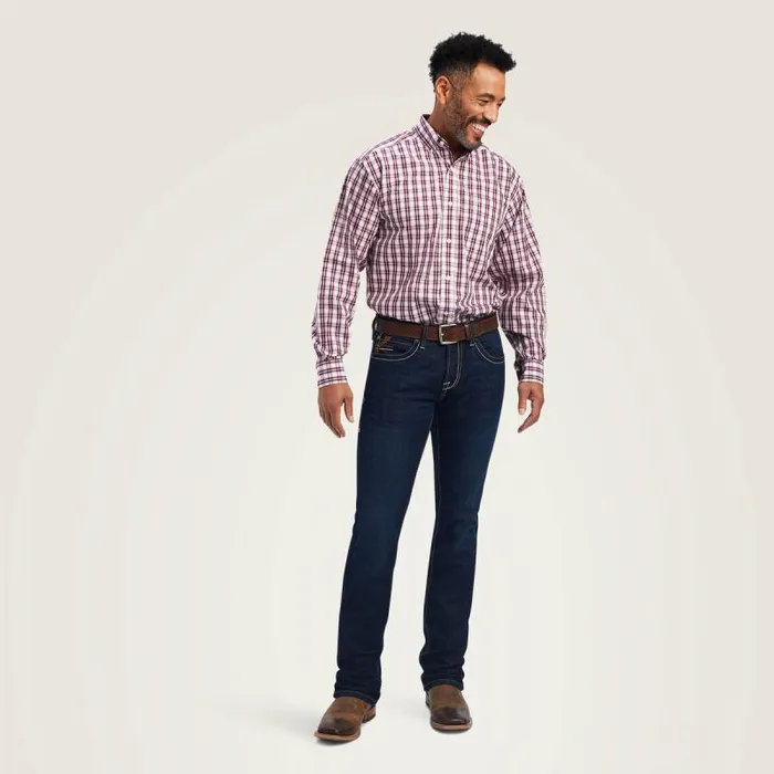 Men Button Down Shirts Ariat Wrinkle Free Darian Classic Fit Shirt White Men Button Down Shirts Ariat Wrinkle Free Darian Classic Fit Shirt White