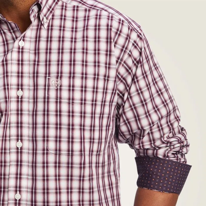 Men Button Down Shirts Ariat Wrinkle Free Darian Classic Fit Shirt White Men Button Down Shirts Ariat Wrinkle Free Darian Classic Fit Shirt White