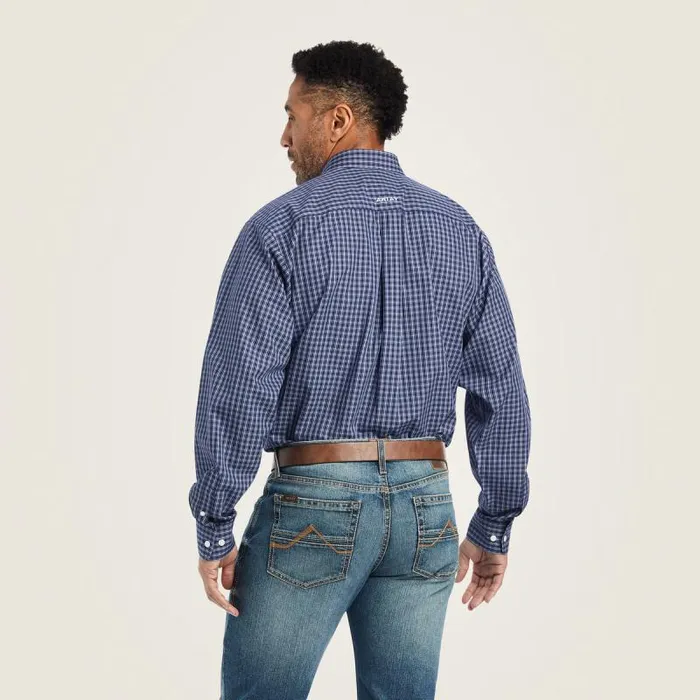 Men Button Down Shirts Ariat Wrinkle Free Immanuel Fitted Shirt Midnight Sail Men Button Down Shirts Ariat Wrinkle Free Immanuel Fitted Shirt Midnight Sail