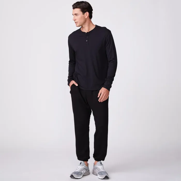 Men Classics MONROW Lounge Sweats Black