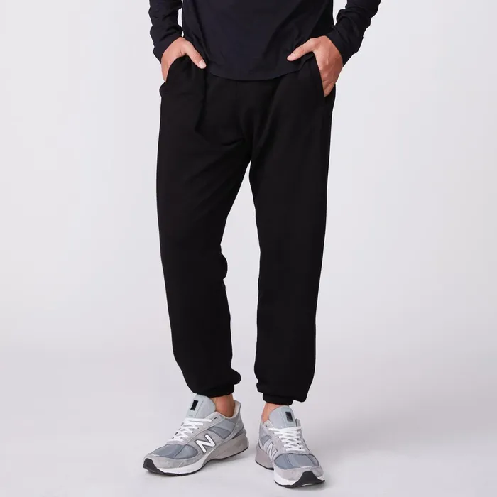 Men Classics MONROW Lounge Sweats Black