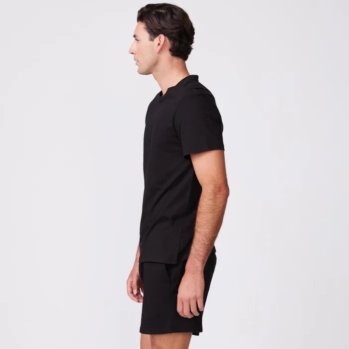 Men Classics MONROW Relaxed Crew Black