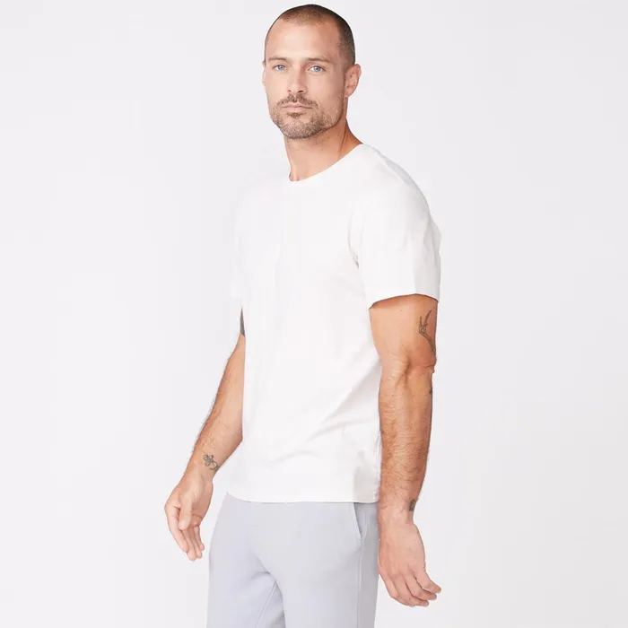 Men Classics MONROW Relaxed Crew Bone