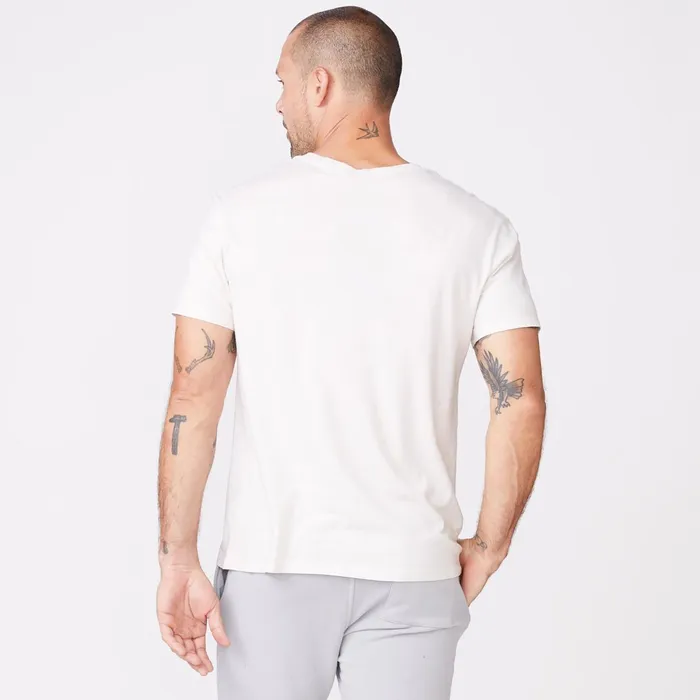 Men Classics MONROW Relaxed Crew Bone