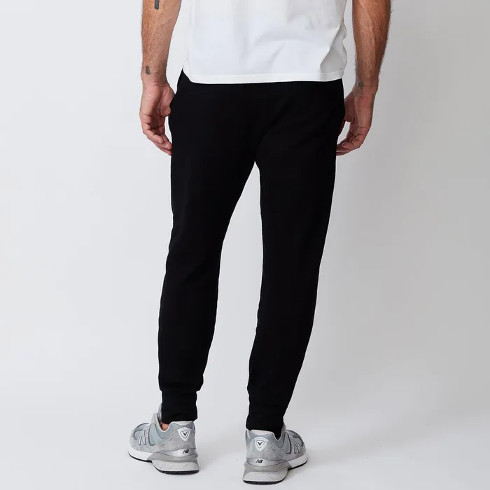Men Classics MONROW Supersoft Fleece Jogger Black