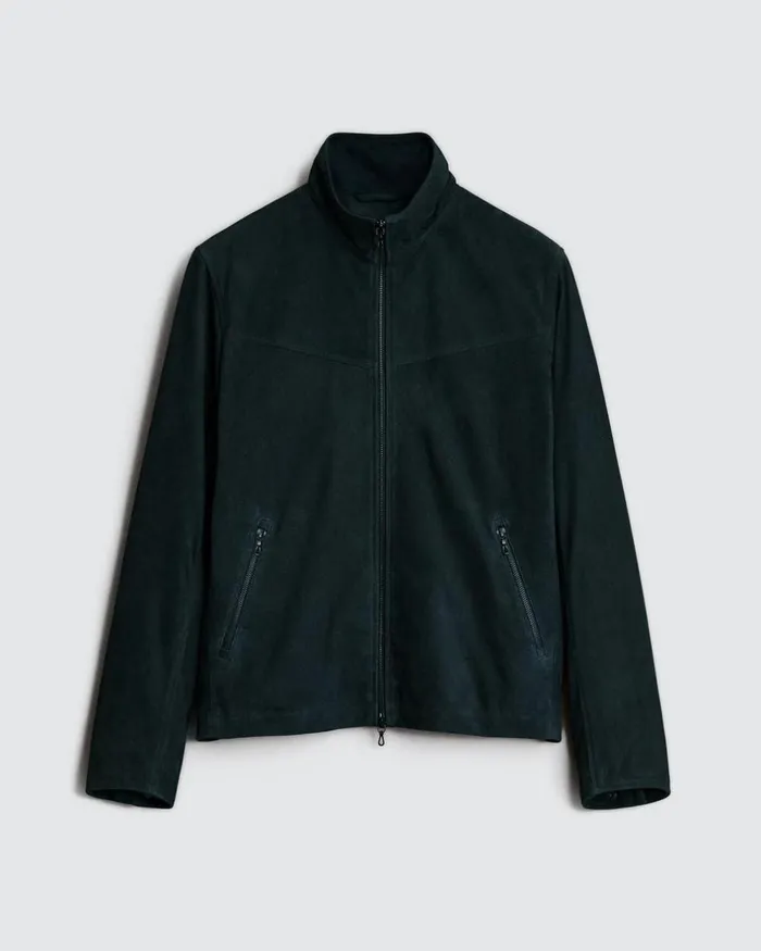 Men Coats 038 Jackets Rag 038 Bone Grant Suede Jacket Salute