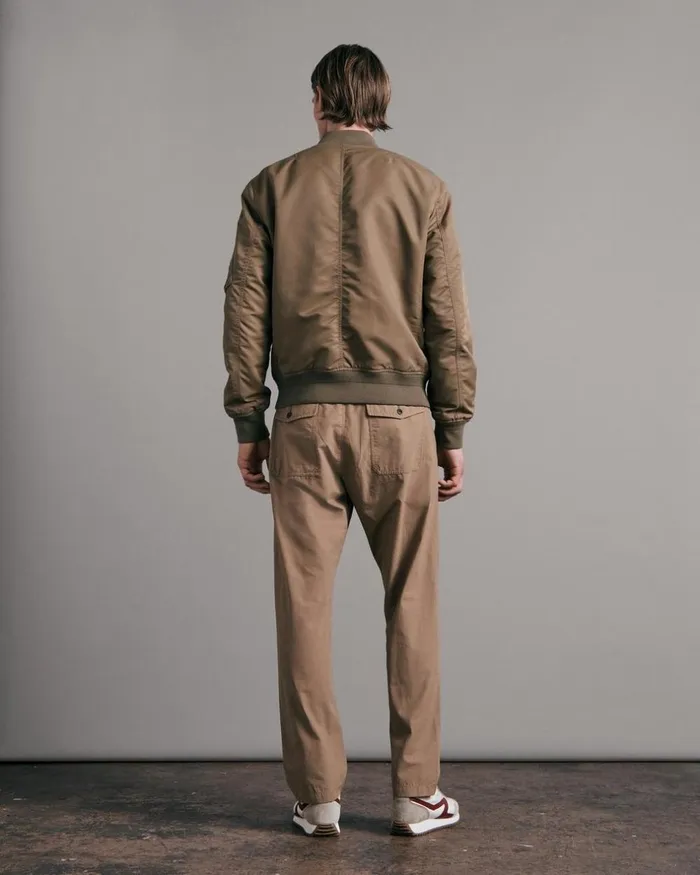 Men Coats 038 Jackets Rag 038 Bone Manston Recycled Nylon Bomber Army Green