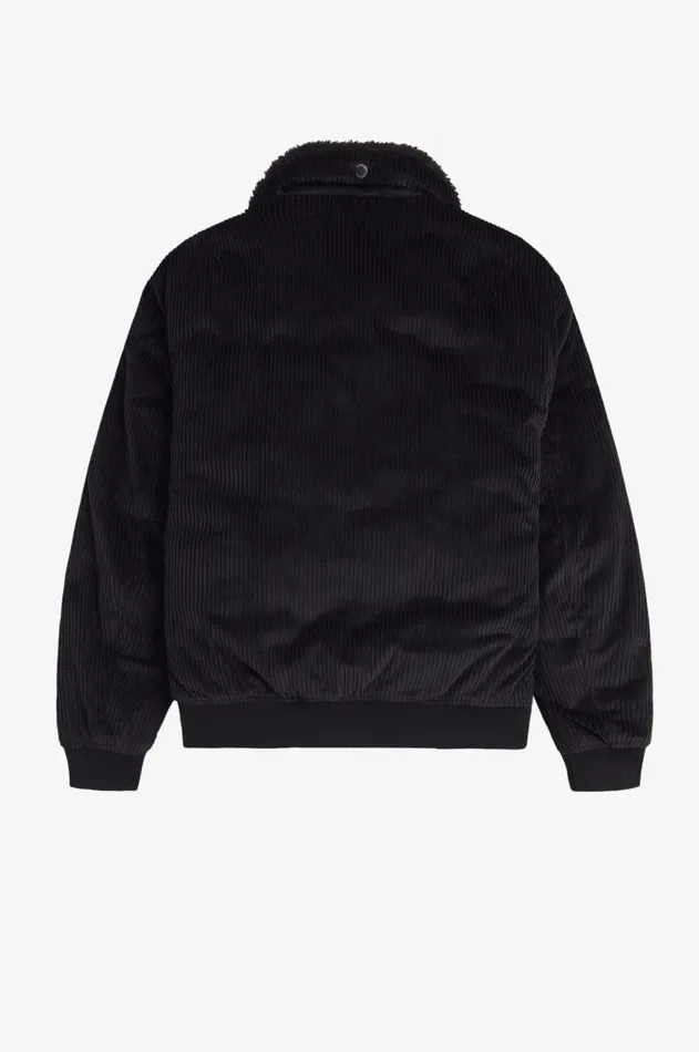 Men Coats and Jackets Fred Perry Bomber Jacket Black