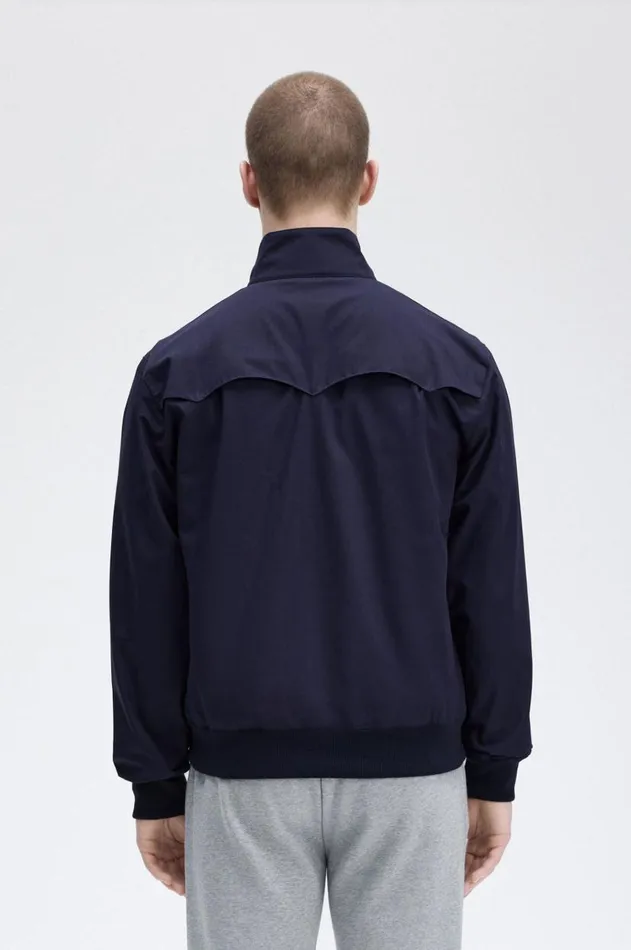 Men Coats and Jackets Fred Perry Harrington Jacket Navy