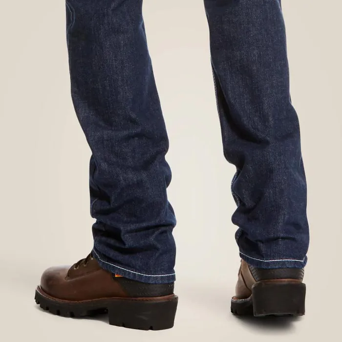 Men Denim Ariat FR M4 Relaxed DuraStretch Lineup Stackable Straight Leg Jean Platinum Men Denim Ariat FR M4 Relaxed DuraStretch Lineup Stackable Straight Leg Jean Platinum