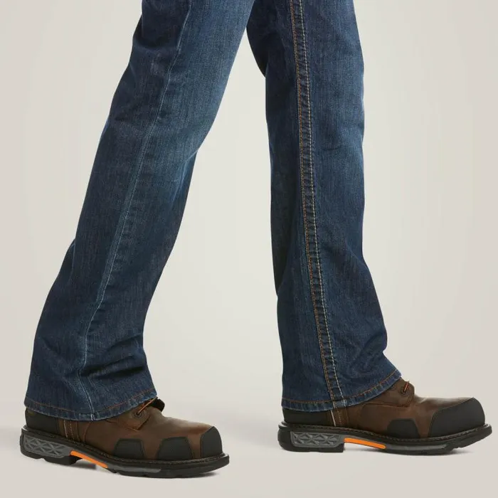 Men Denim Ariat FR M4 Relaxed Stretch DuraLight Jett Boot Cut Jean Airway Men Denim Ariat FR M4 Relaxed Stretch DuraLight Jett Boot Cut Jean Airway