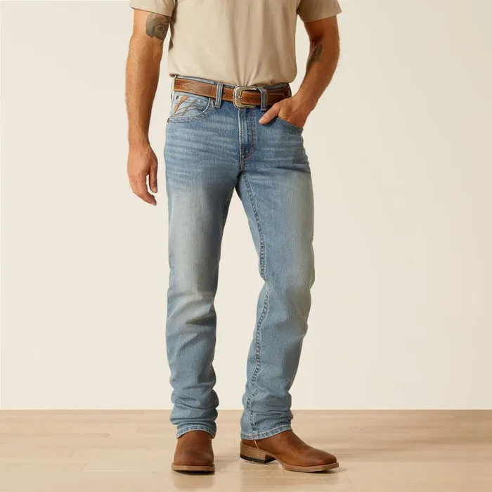 Men Denim Ariat M1 Vintage Picher Straight Lindo