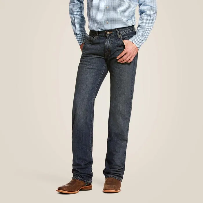 Men Denim Ariat M4 Low Rise Legacy Boot Cut Jean Tabac
