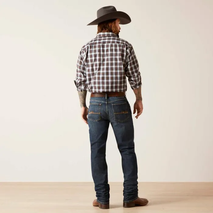 Men Denim Ariat M4 Relaxed Derek Boot Cut Jean Atlas Men Denim Ariat M4 Relaxed Derek Boot Cut Jean Atlas