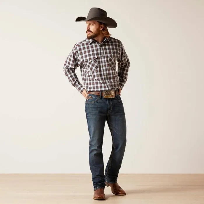 Men Denim Ariat M4 Relaxed Derek Boot Cut Jean Atlas Men Denim Ariat M4 Relaxed Derek Boot Cut Jean Atlas