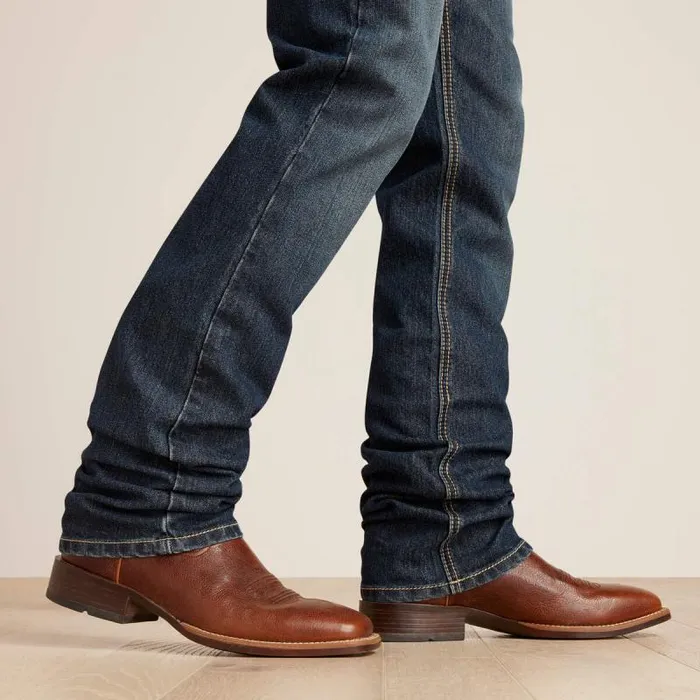 Men Denim Ariat M4 Relaxed Derek Boot Cut Jean Atlas Men Denim Ariat M4 Relaxed Derek Boot Cut Jean Atlas