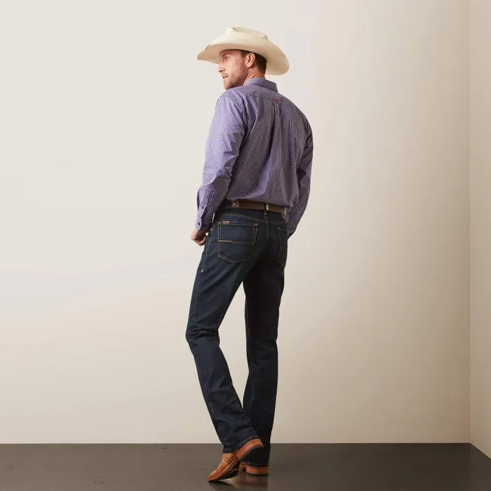 Men Denim Ariat M4 Relaxed Hansen Boot Cut Jean Blackstone Men Denim Ariat M4 Relaxed Hansen Boot Cut Jean Blackstone