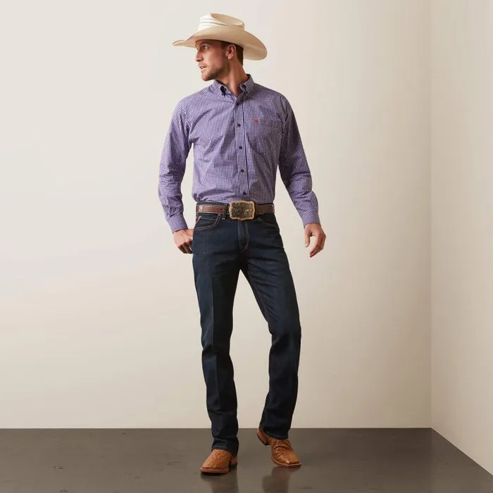 Men Denim Ariat M4 Relaxed Hansen Boot Cut Jean Blackstone Men Denim Ariat M4 Relaxed Hansen Boot Cut Jean Blackstone