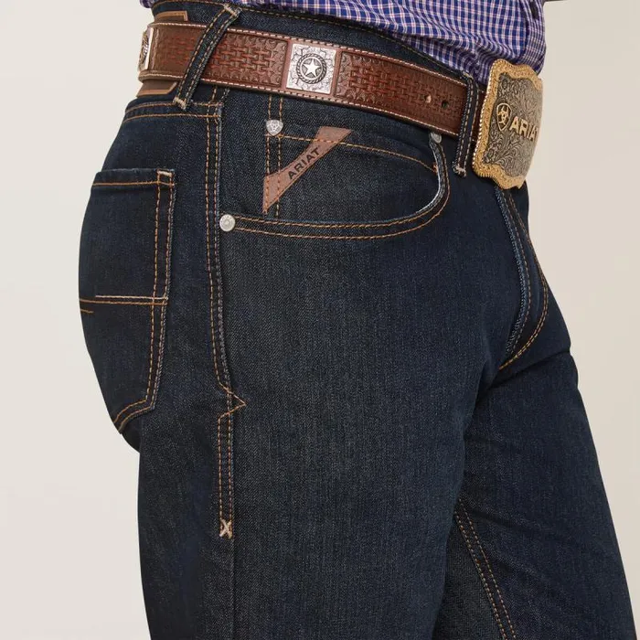Men Denim Ariat M4 Relaxed Hansen Boot Cut Jean Blackstone Men Denim Ariat M4 Relaxed Hansen Boot Cut Jean Blackstone