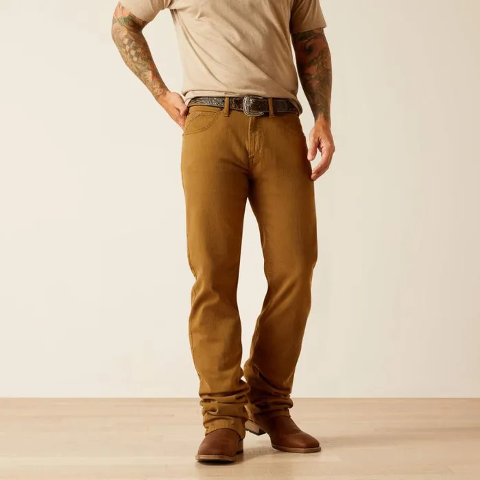 Men Denim Ariat M5 Hansen Straight Leg Jean Teak Brown