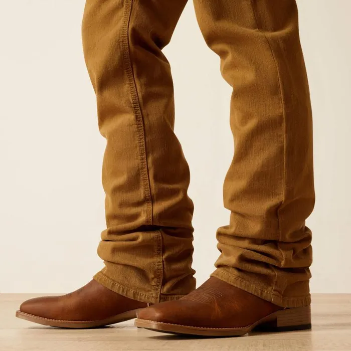 Men Denim Ariat M5 Hansen Straight Leg Jean Teak Brown Men Denim Ariat M5 Hansen Straight Leg Jean Teak Brown