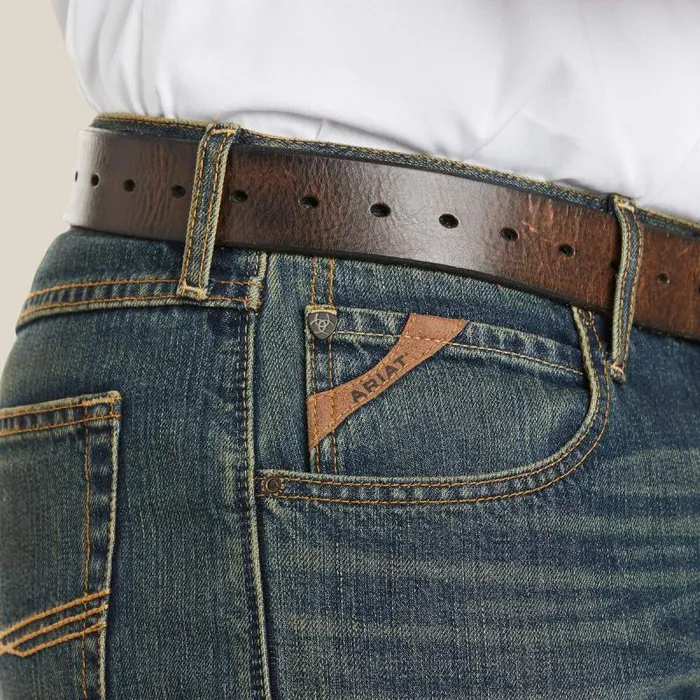 Men Denim Ariat M5 Slim Legacy Stackable Straight Leg Jean Swagger Men Denim Ariat M5 Slim Legacy Stackable Straight Leg Jean Swagger