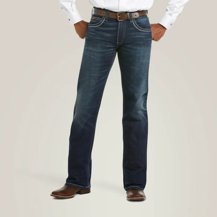 Men Denim Ariat M5 Slim Stretch Coltrane Stackable Straight Leg Jean Nightingale