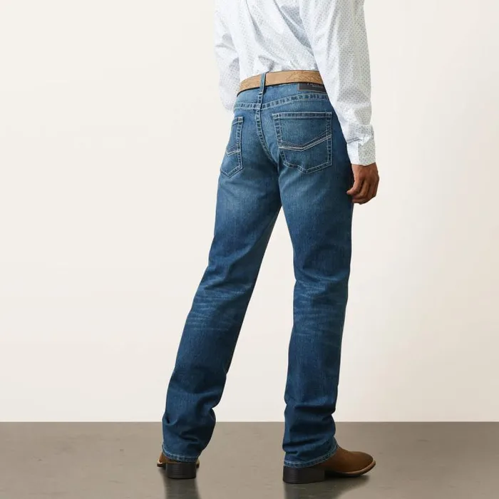 Men Denim Ariat M5 Straight Devon Straight Jean Bayou Men Denim Ariat M5 Straight Devon Straight Jean Bayou