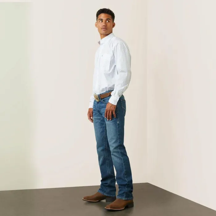 Men Denim Ariat M5 Straight Devon Straight Jean Bayou Men Denim Ariat M5 Straight Devon Straight Jean Bayou