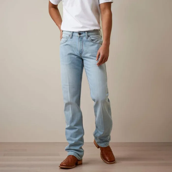 Men Denim Ariat M5 Straight Eli Straight Jean Zuma