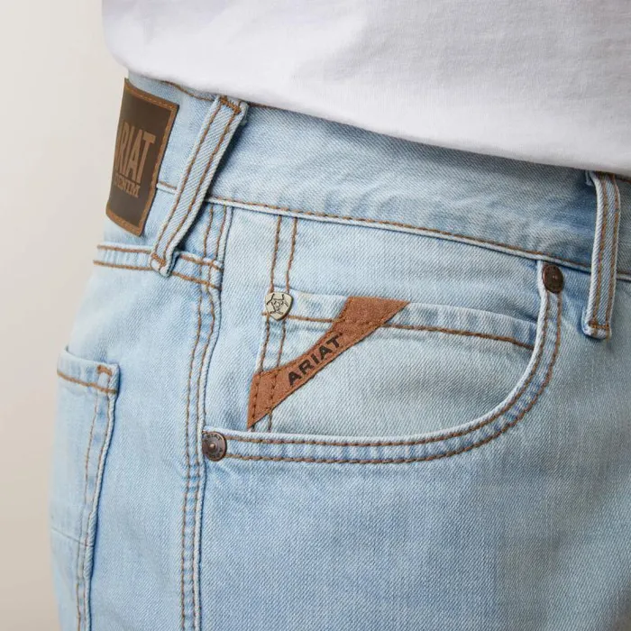 Men Denim Ariat M5 Straight Eli Straight Jean Zuma Men Denim Ariat M5 Straight Eli Straight Jean Zuma