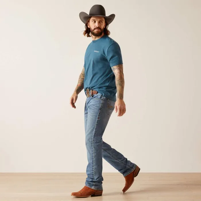 Men Denim Ariat M5 Straight Lark Straight Jean Baylor Men Denim Ariat M5 Straight Lark Straight Jean Baylor