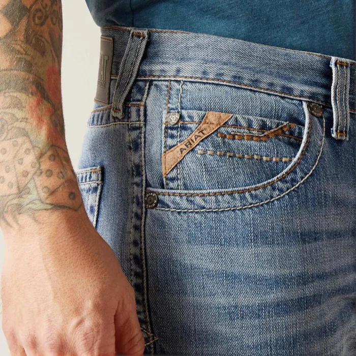 Men Denim Ariat M5 Straight Lark Straight Jean Baylor Men Denim Ariat M5 Straight Lark Straight Jean Baylor