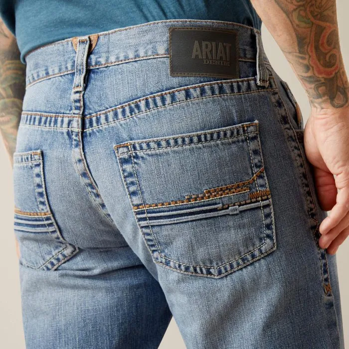 Men Denim Ariat M5 Straight Lark Straight Jean Baylor Men Denim Ariat M5 Straight Lark Straight Jean Baylor
