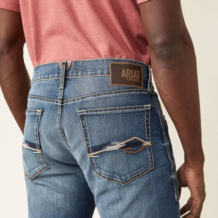 Men Denim Ariat M5 Whitman Straight Leg Jean Skyland Men Denim Ariat M5 Whitman Straight Leg Jean Skyland