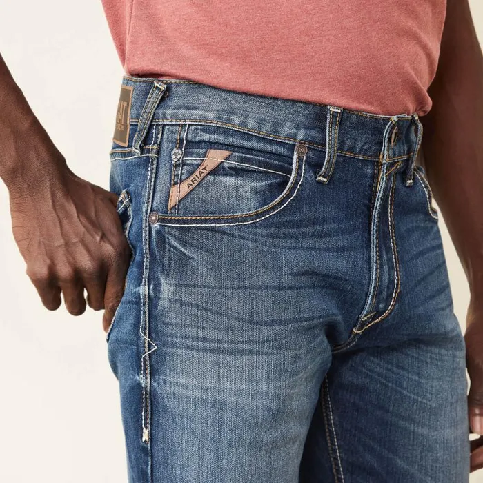 Men Denim Ariat M5 Whitman Straight Leg Jean Skyland Men Denim Ariat M5 Whitman Straight Leg Jean Skyland