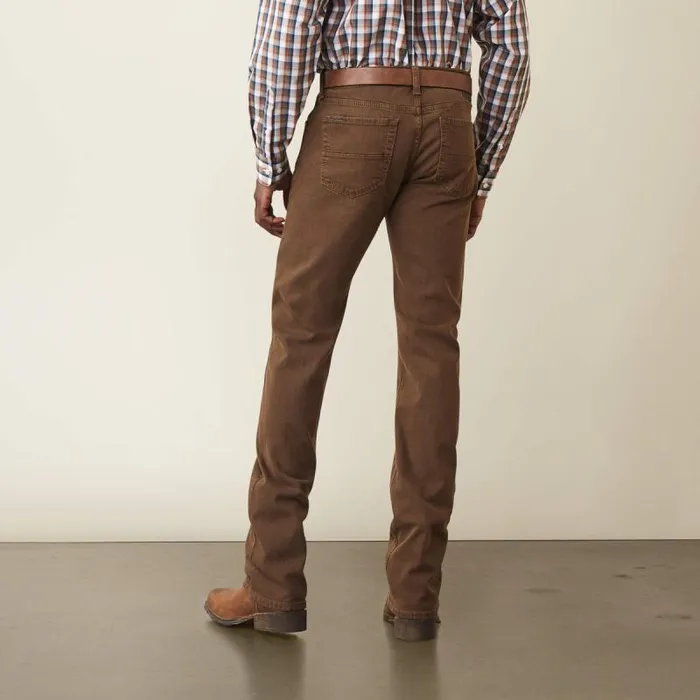 Men Denim Ariat M7 Grizzly Straight Jean Peat Men Denim Ariat M7 Grizzly Straight Jean Peat