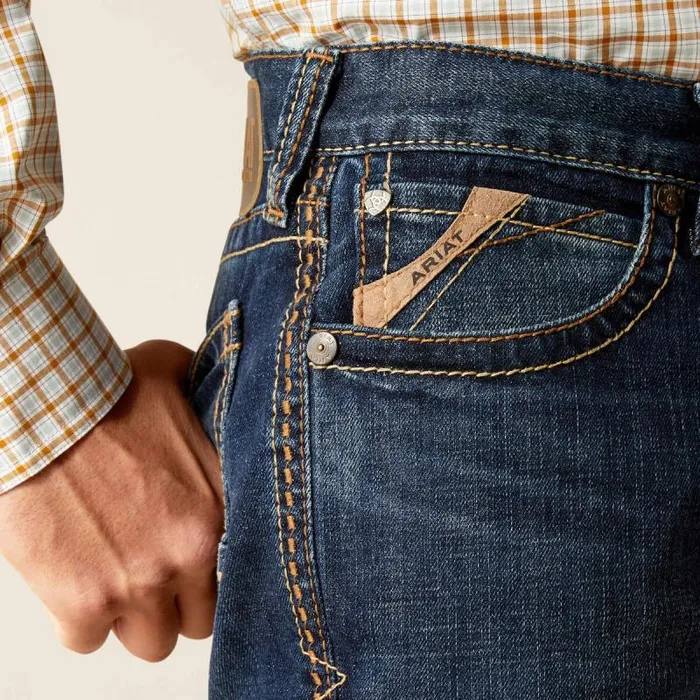 Men Denim Ariat M7 Slim Gleeson Straight Pinedale Men Denim Ariat M7 Slim Gleeson Straight Pinedale
