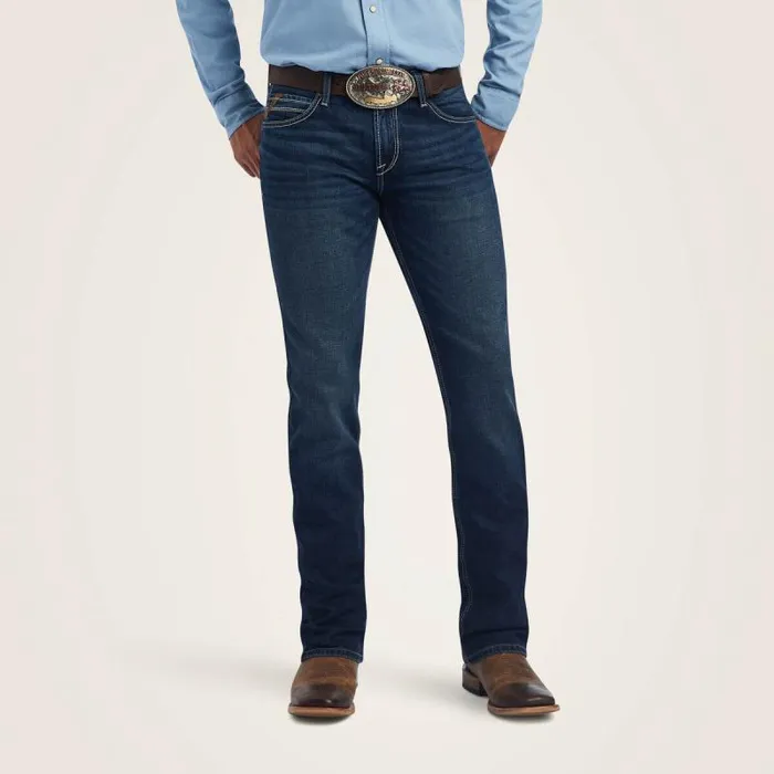 Men Denim Ariat M7 Slim Toro Straight Jean Drake