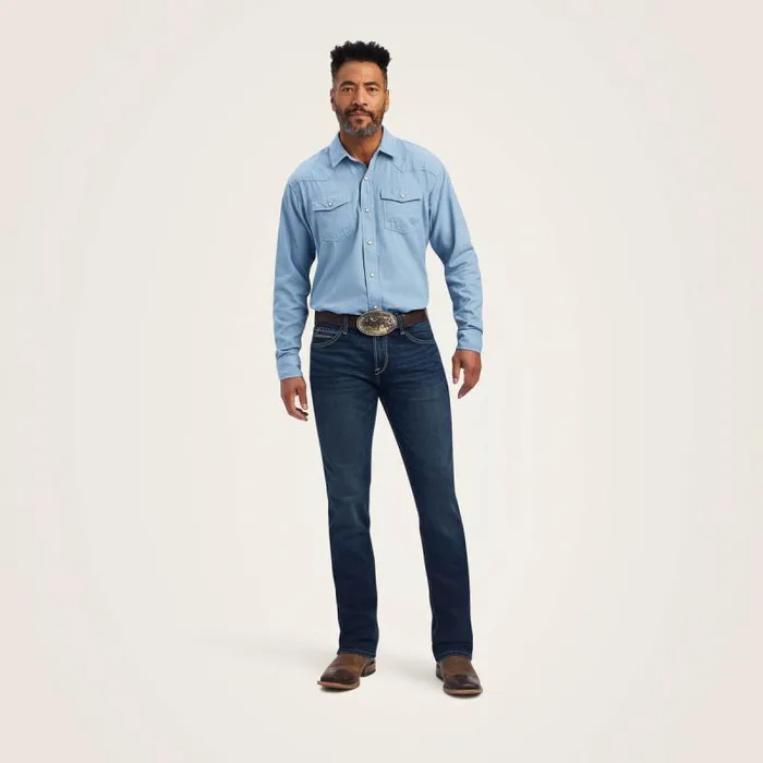 Men Denim Ariat M7 Slim Toro Straight Jean Drake Men Denim Ariat M7 Slim Toro Straight Jean Drake