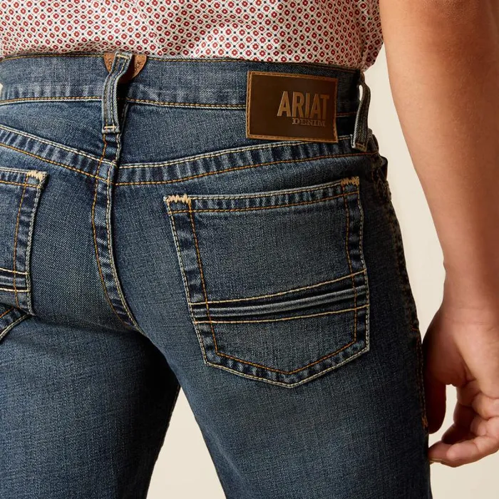 Men Denim Ariat M7 Slim Torrington Straight Leg Jean Travis Men Denim Ariat M7 Slim Torrington Straight Leg Jean Travis