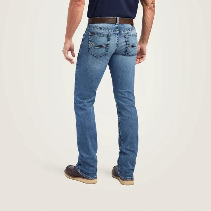 Men Denim Ariat M7 Slim Wessley Straight Jean Gaviota Men Denim Ariat M7 Slim Wessley Straight Jean Gaviota