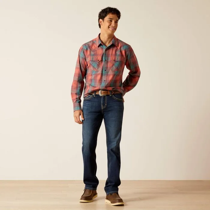 Men Denim Ariat M8 Modern Ranger Straight Leg Jean Pinedale Men Denim Ariat M8 Modern Ranger Straight Leg Jean Pinedale