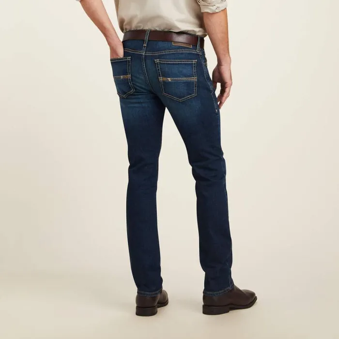 Men Denim Ariat M8 Modern TekStretch Brawley Slim Leg Jean Morro Men Denim Ariat M8 Modern TekStretch Brawley Slim Leg Jean Morro