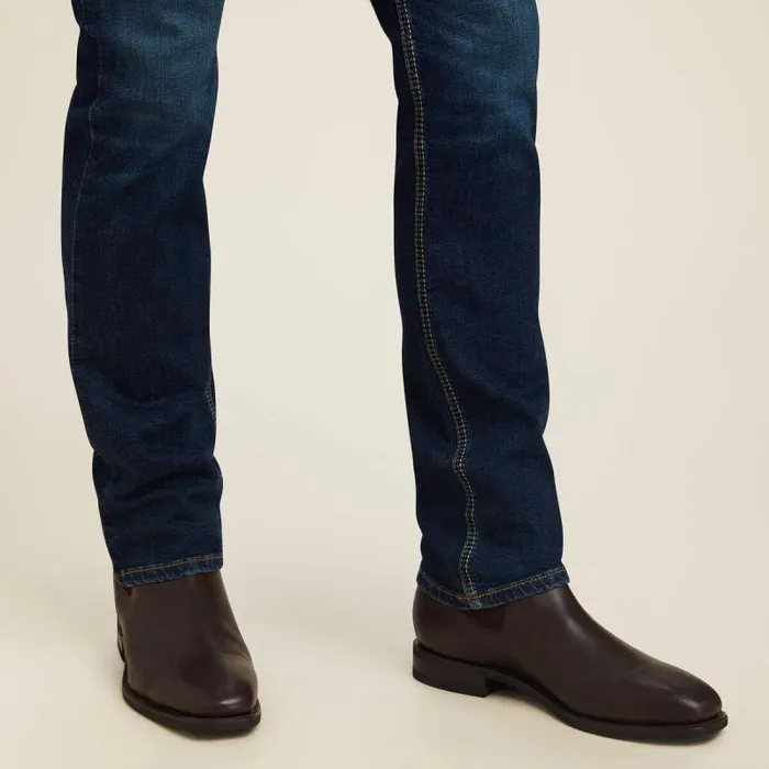 Men Denim Ariat M8 Modern TekStretch Brawley Slim Leg Jean Morro Men Denim Ariat M8 Modern TekStretch Brawley Slim Leg Jean Morro