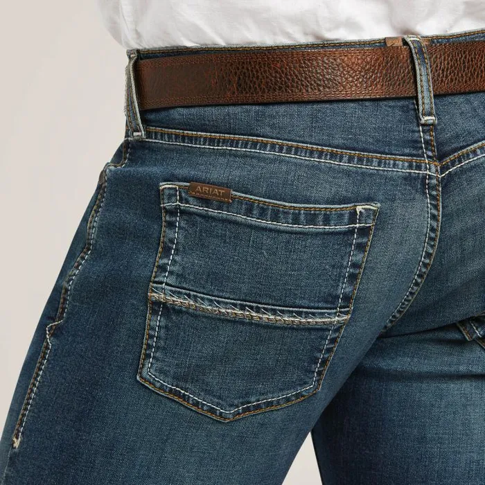Men Denim Ariat M8 Modern TekStretch Sebastian Slim Leg Jean Grafton Men Denim Ariat M8 Modern TekStretch Sebastian Slim Leg Jean Grafton